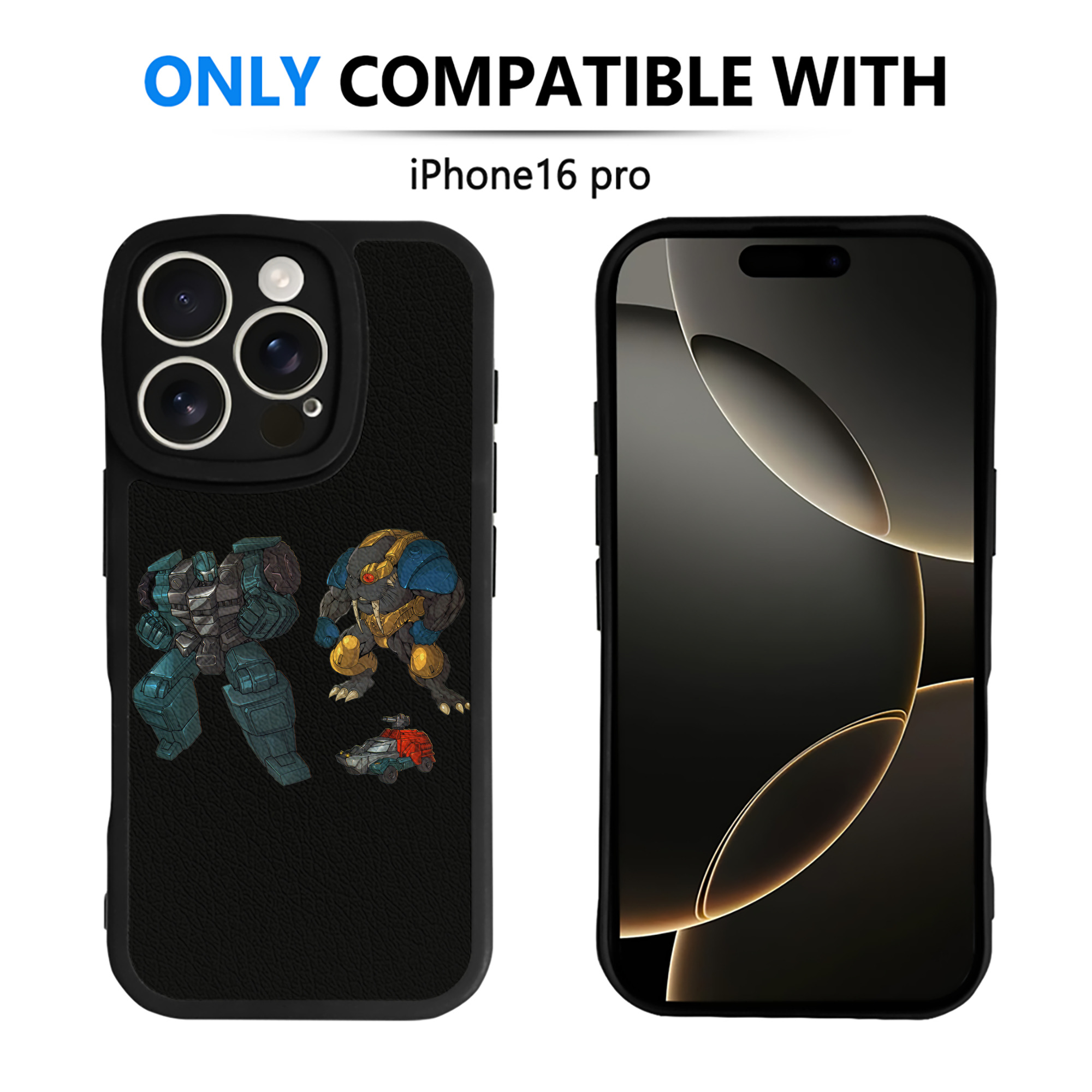 （画像用）  【iPhone 16シリーズ対応】シリコンスマホケース（レザー調） 材質：シリコン
